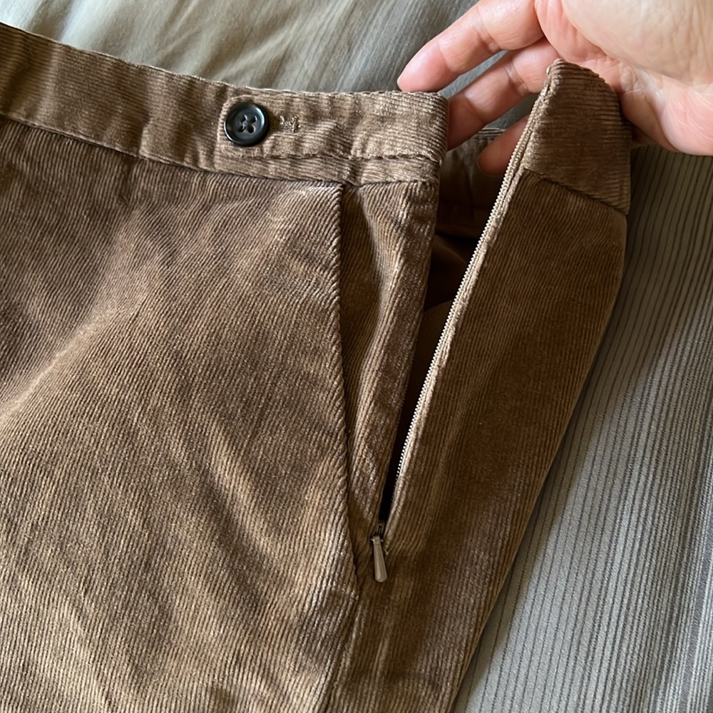 Banana Republic Brown Corduroy Mini Skirt - Picture 4 of 8